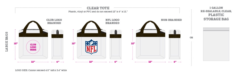Clear Stadium Bag Policy + Clear Bags For Concerts