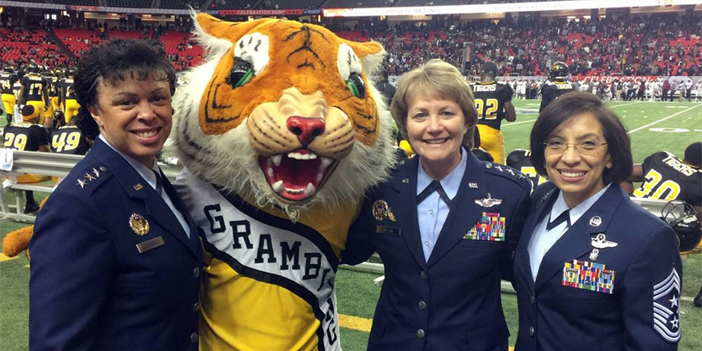 Grambling Mascot Highlighted In Afr Citizen Airman Magazine Cricket Celebration Bowl