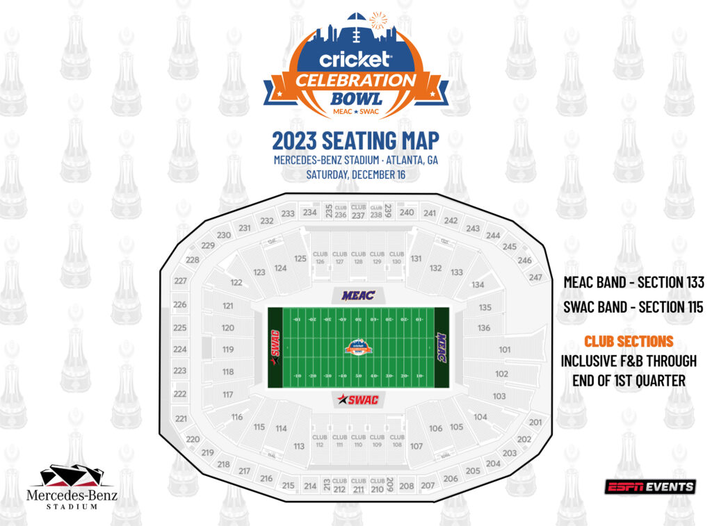 2023 Cricket Celebration Bowl Seating Map Cricket Celebration Bowl